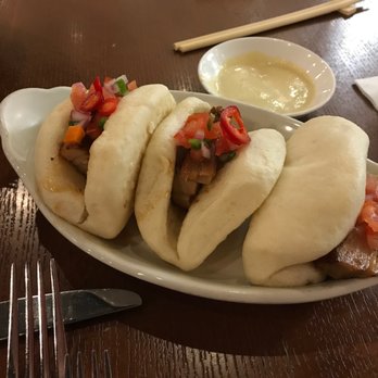 MW Restaurant - Adobe Pork Belly Bao Buns --- Excellent. - New American Near Me - Honolulu, Hawaii MW Restaurant - Adobe Pork Belly Bao Buns --- Excellent. - New American Near Me - Honolulu, Hawaii