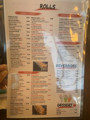 Menu photo 2 Sumo AYCE Sushi Honolulu, HI Menu photo 2 Sumo AYCE Sushi Honolulu, HI