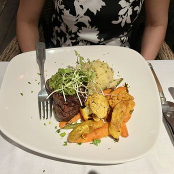 Morgan's Mango - Lomo con chimi churri - Seafood Near Me - Saint John, Virgin Islands