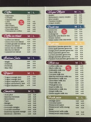 Menu photo 5 Tea City Aurora, CO