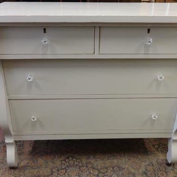 Attic Child - Our nursery changing table. Painted "Light French Grey" by Sherwin Williams. I'm so happy with Fred's work. - Antiques Near Me - Martinez, California
