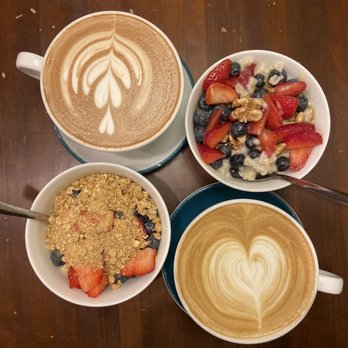 Sweet Donkey Coffee - Organic Rolled Oats House-made Yogurt Peppermint Mocha Vermont Maple Latte - Coffee & Tea Near Me - Roanoke, Virginia Sweet Donkey Coffee - Organic Rolled Oats House-made Yogurt Peppermint Mocha Vermont Maple Latte - Coffee & Tea Near Me - Roanoke, Virginia
