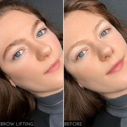 CILOLA - EXPERTS FOR LASHES & BROWS - BROW LIFTING BEFORE & AFTER