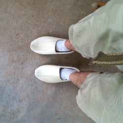 Little Dutch Girl - My new wooden shoes..