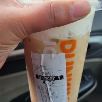 Dunkin' - Brown Sugar Latte - Coffee & Tea Near Me - Augusta, Georgia