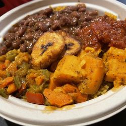 Ginjan Cafe - Legume jollof rice bowl