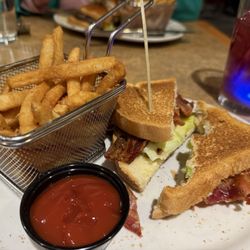 BLT with fries.