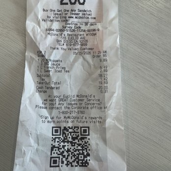 McDonald's - Order - Burgers Near Me - San Diego, California