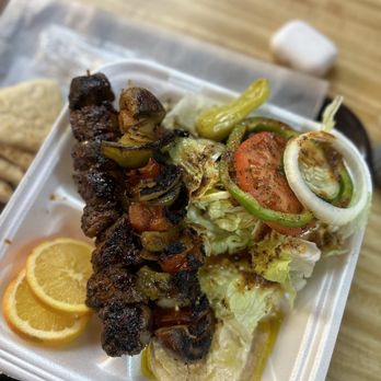 Insomnia Steak & Grill - Lamb Kabob Plate - New American Near Me - Auburn, Alabama Insomnia Steak & Grill - Lamb Kabob Plate - New American Near Me - Auburn, Alabama