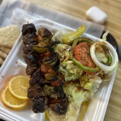 Insomnia Steak & Grill - Lamb Kabob Plate