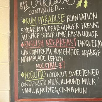 Lunch. Supper! - Cocktail and Mocktails 12/20 - New American Near Me - Richmond, Virginia