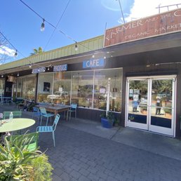 Exterior outside entrance of Farmer And The Cook - More patio seating - Ojai, California Exterior outside entrance of Farmer And The Cook - More patio seating - Ojai, California