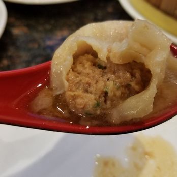 88 Bao Bao - Juicy broth-filled inside of the pork xiao luong bao. - Dim Sum Near Me - Dublin, California