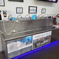 Water station that we use to fill you gallon or bottles with either Kangen, alkaline, purified, beauty & plant water.