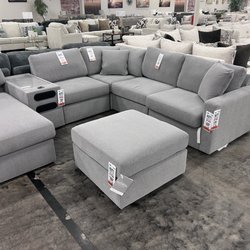 Pruitt's Furniture - Grey sectional from Pruitt's Furniture