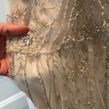 Alterations By Violette - Lines of beads don't match up top to bottom - Sewing & Alterations Near Me - Arlington, Massachusetts