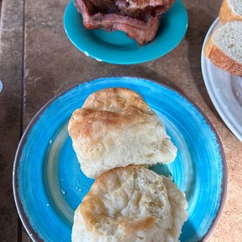 The Pfunky Griddle - While not served hot, the biscuits were quite good. - Breakfast & Brunch Near Me - Nashville, Tennessee The Pfunky Griddle - While not served hot, the biscuits were quite good. - Breakfast & Brunch Near Me - Nashville, Tennessee