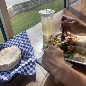 Levant Cafe & Grill - Chicken Shawarma w/ 2 sides & pita - Mediterranean Near Me - Cedar Park, Texas
