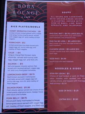 Menu photo 3 Boba Lounge and cafe Bowling Green, KY