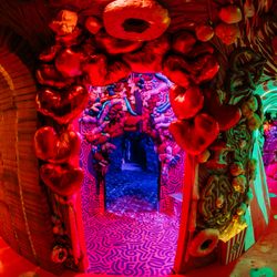 Factory Obscura - Mix-Tape immersive art experience. 
Photo by Dylan Johnson.