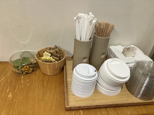 Less and More Coffee ii by null