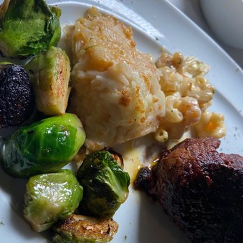 Steak 48 - Roasted Brussels Sprouts**, Petite Filet Mignon* ** - Steakhouses Near Me - Charlotte, North Carolina Steak 48 - Roasted Brussels Sprouts**, Petite Filet Mignon* ** - Steakhouses Near Me - Charlotte, North Carolina