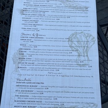 The Common Man - Dinner menu - American Near Me - Concord, New Hampshire