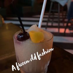 Harold's On Main - Frozen old fashion