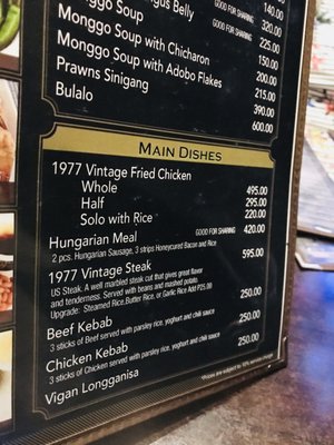 Menu photo 1 Whistlestop Muntinlupa, NCR