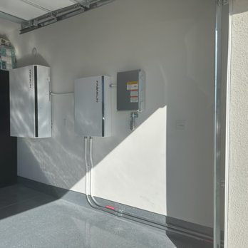 KOTA Energy Group - Enphase Management system and Franklin Battery in garage. - Solar Installation Near Me