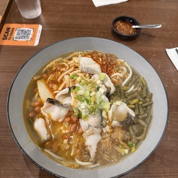 Noodle Stop - B25 Pickled Fish Fillet Vermicelli Noodle Soup - Noodles Near Me - San Francisco, California