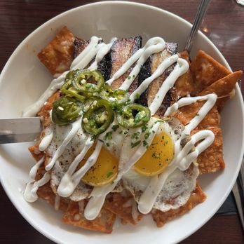 Dad's Diner - Chilaquiles w/ Pork Belly - Breakfast & Brunch Near Me - Anacortes, Washington Dad's Diner - Chilaquiles w/ Pork Belly - Breakfast & Brunch Near Me - Anacortes, Washington