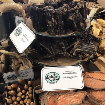 Salty's Pet Supply - Kangaroo meat treats for dogs - Pet Stores Near Me - Portland, Oregon