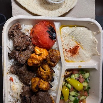 Zankou Chicken - Combo Kabob Plate - Mediterranean Near Me - Pasadena, California Zankou Chicken - Combo Kabob Plate - Mediterranean Near Me - Pasadena, California