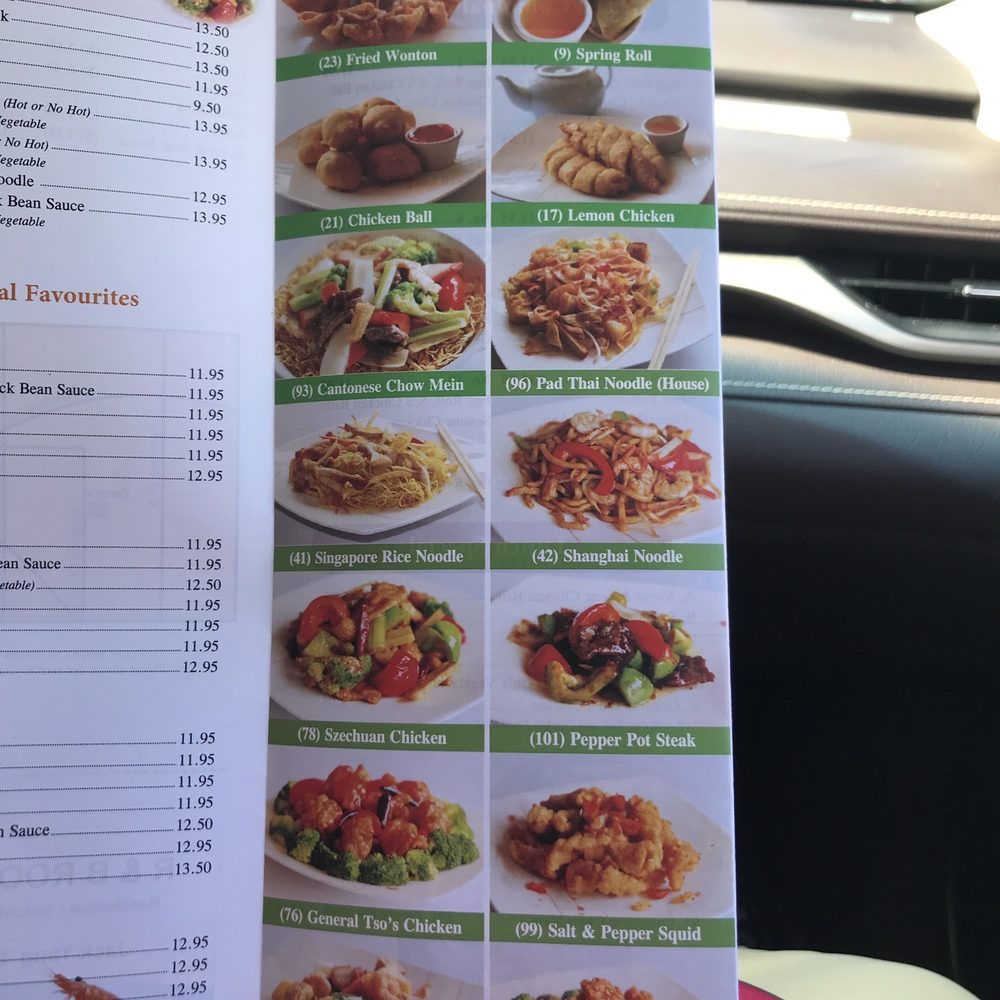Yangs Chinese Restaurant - a menu in a car - Chinese Near Me - Barrie, Ontario Yangs Chinese Restaurant - a menu in a car - Chinese Near Me - Barrie, Ontario