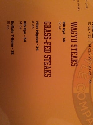 Menu photo 5 Red Oak Steakhouse Quapaw, OK Menu photo 5 Red Oak Steakhouse Quapaw, OK