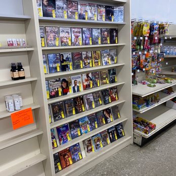 T C Market - a shelf of dvd's in a store - Grocery Near Me - Thornville, Ohio T C Market - a shelf of dvd's in a store - Grocery Near Me - Thornville, Ohio