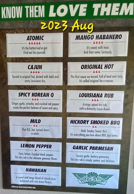 Menu photo 6 Wingstop College Station, TX