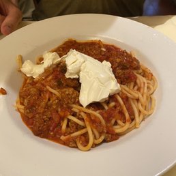 Bucatini Alla Bolognese