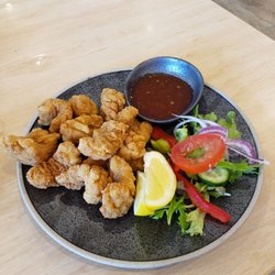 Biggles Cafe & Bar - salt and pepper calamari