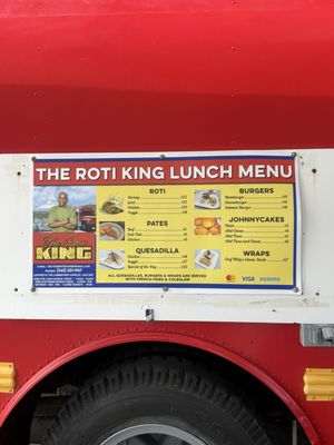 Menu photo 1 The Roti King Saint John, VI