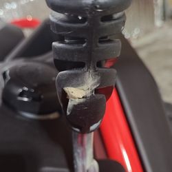 Dirt in left sided handle
