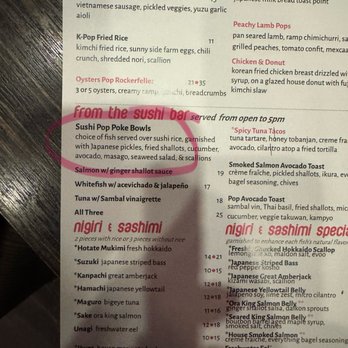 Sushi Pop - Menu - Sushi Bars Near Me - Oviedo, Florida Sushi Pop - Menu - Sushi Bars Near Me - Oviedo, Florida