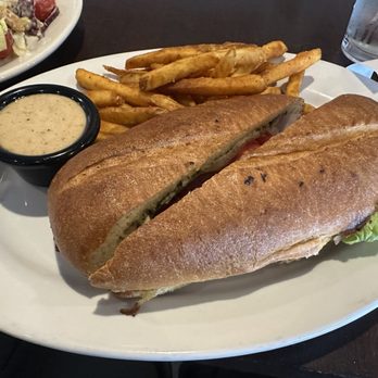 Strings Italian Cafe - Chicken Pesto Sandwich - Italian Near Me - Modesto, California