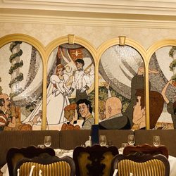 Disney Fantasy - The Little Mermaid Mosaic in the Royal Court Restaurant