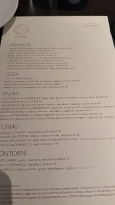 Menu photo 7 Il Carciofo Chicago, IL