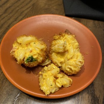 Slater's 50/50 - Bacon Mac & Cheese Balls - Burgers Near Me - Denver, Colorado