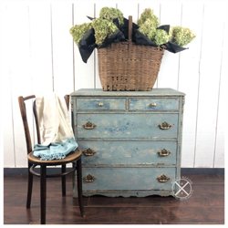 Rust and Refind - Yes, we paint furniture and sell diy products! New cottage dresser ready for its new home!