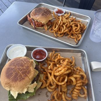 Lucky Rabbit - Plain Jane and Hot chicken sandwich - Music Venues Near Me - Jonestown, Texas Lucky Rabbit - Plain Jane and Hot chicken sandwich - Music Venues Near Me - Jonestown, Texas