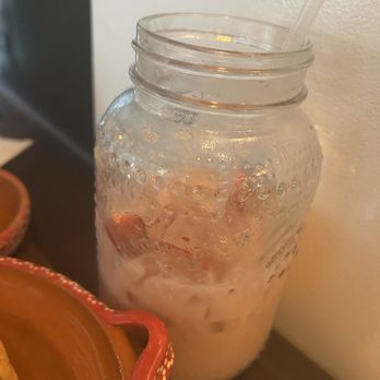 The Pozole Place - Strawberry horchata - Soup Near Me - Rancho Cucamonga, California The Pozole Place - Strawberry horchata - Soup Near Me - Rancho Cucamonga, California